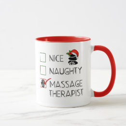 Massage Christmas Gift Mug