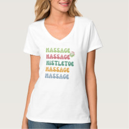 Massage Christmas Gift T-Shirt