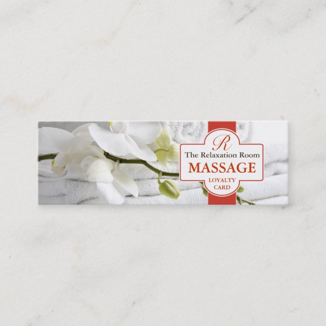 Massage Loyalty Card (Front)