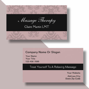 Massage Modern  Business Cards