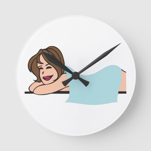 MASSAGE ROUND CLOCK (Front)