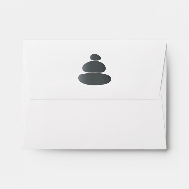 Massage Stones Envelope (Back (Top Flap))