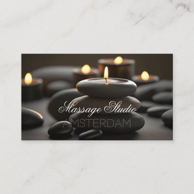 Massage Studio Business Card (Front)