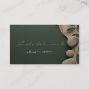 Massage Therapist Business Card