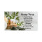 “Massage Therapist” Business Card
