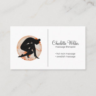 Massage Therapist Business Card