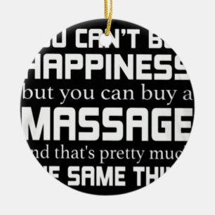 Massage Therapist Ceramic Ornament