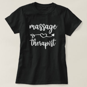 Massage Therapist Heart T-Shirt