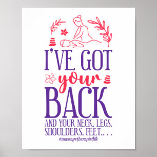 Massage Therapist Massage Therapy I'Ve Got Your Poster