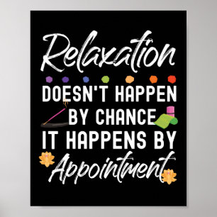 Massage Therapist Massage Therapy Relaxation Poster