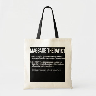 Massage Therapist Meaning Massage Therapy Tote Bag