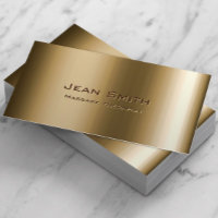 Massage Therapist Metal Bronze