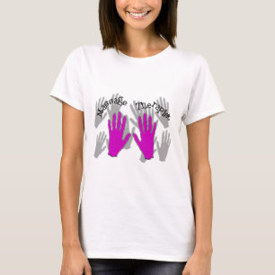 Massage Therapist PINK Hands Design T-Shirt