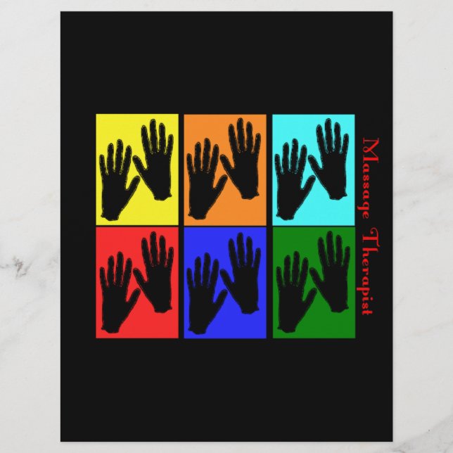 Massage Therapist Pop Art Gifts (Front)