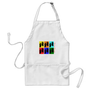Massage Therapist Pop Art Gifts Standard Apron