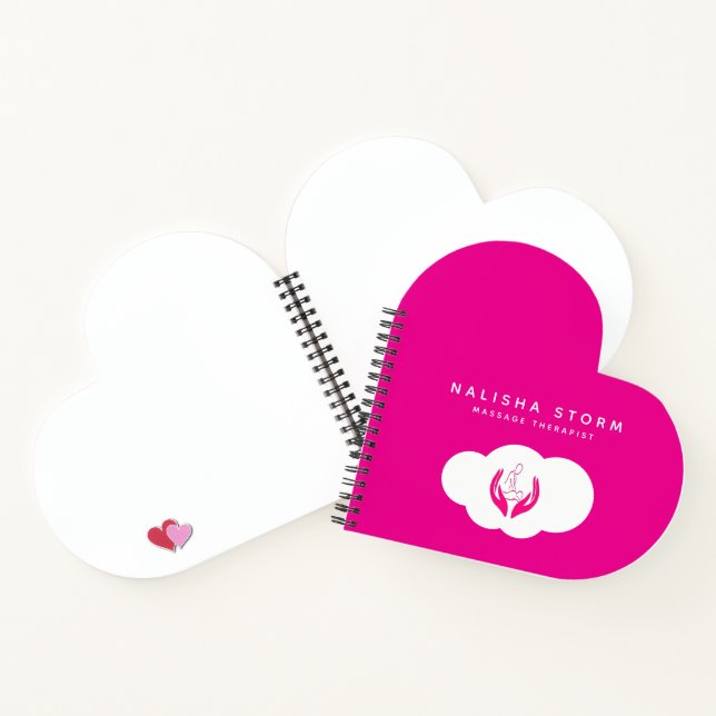 Massage Therapist’s Personalised Spiral Notebook (Inside)