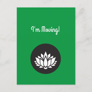 Massage Therapist Salon Moving Postcard