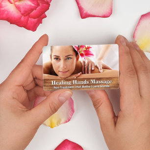 Massage Therapist Session   Woman Smiling