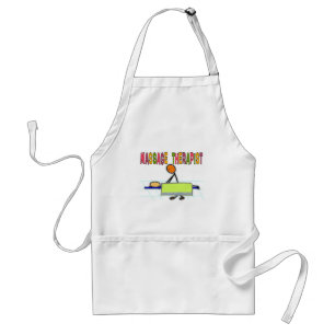 Massage Therapist Stick People Design  Gifts Standard Apron