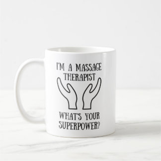 Massage Therapist Superpower Mug