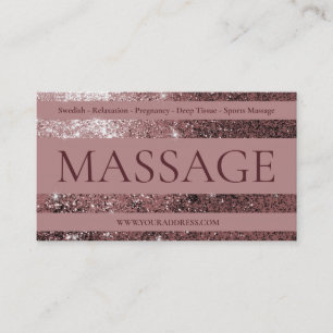 Massage Therapist Swedish Prenatal Body Healling Business Card