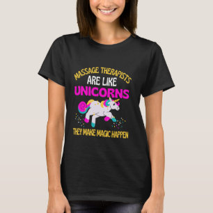 Massage therapist Unicorn , Magical Unicorn Physio T-Shirt