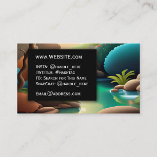 Massage Therapist Wellness Professional Executive Business Card