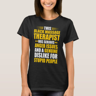 Massage Therapist Wellness Therapy 10 T-Shirt