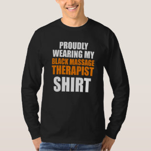 Massage Therapist Wellness Therapy 12 T-Shirt