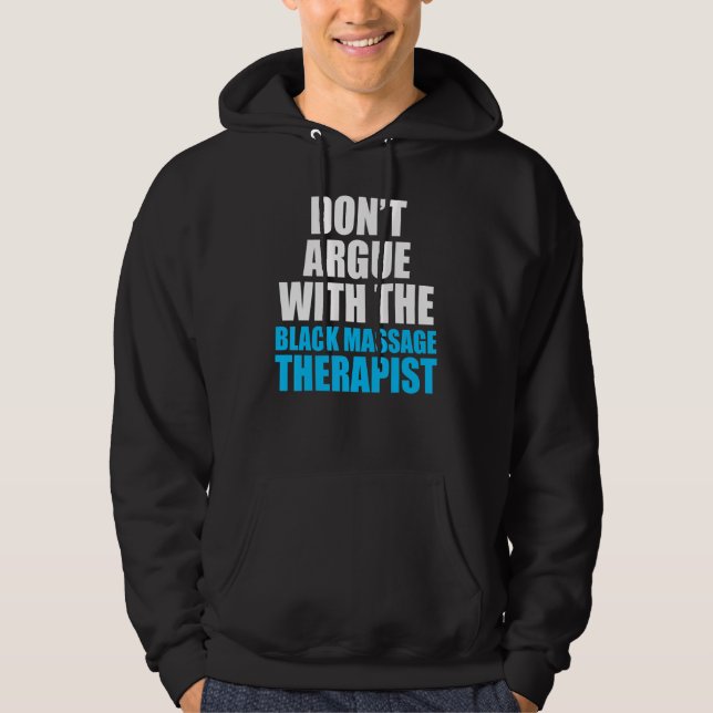 Massage Therapist  Wellness Therapy  23 Hoodie (Front)