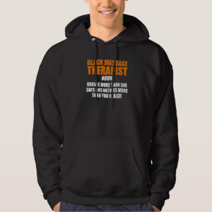 Massage Therapist Wellness Therapy 8 Hoodie