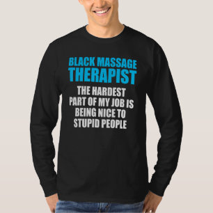 Massage Therapist Wellness Therapy T-Shirt