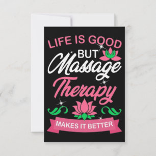 Massage Therapy Card