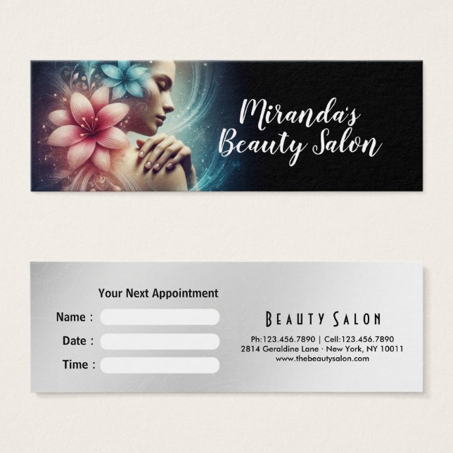 Massage Therapy Healing Hands Energy Spa Wellness (Front & Back)