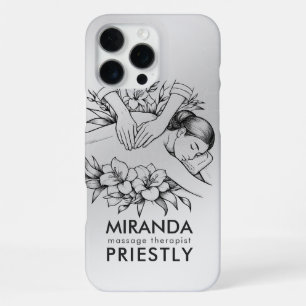 Massage Therapy Healing Hands Energy Spa Wellness iPhone 16 Pro Max Case