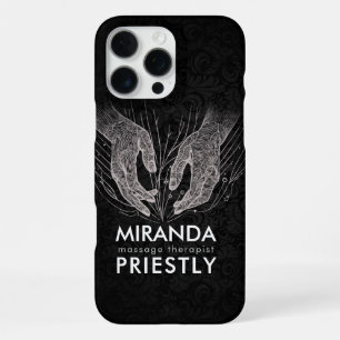 Massage Therapy Healing Hands Energy Spa Wellness iPhone 16 Pro Max Case