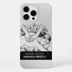 Massage Therapy Healing Hands Energy Spa Wellness iPhone 16 Pro Max Case