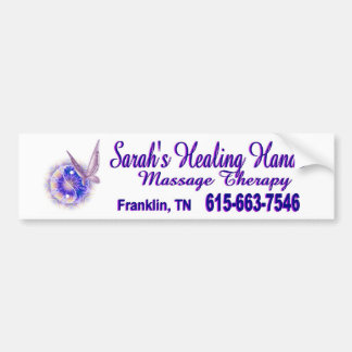 Massage Therapy in Franklin Tennessee Bumper Sticker