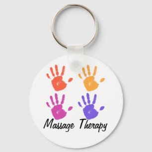 Massage Therapy keychain