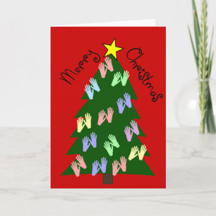 Massage Therapy MERRY CHRISTMAS Gifts Holiday Card