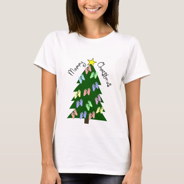Massage Therapy MERRY CHRISTMAS Gifts T-Shirt (Front)