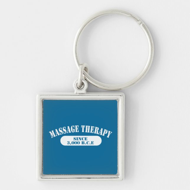 Massage Therapy Since 3,000 B.C.E. Key Ring (Front)