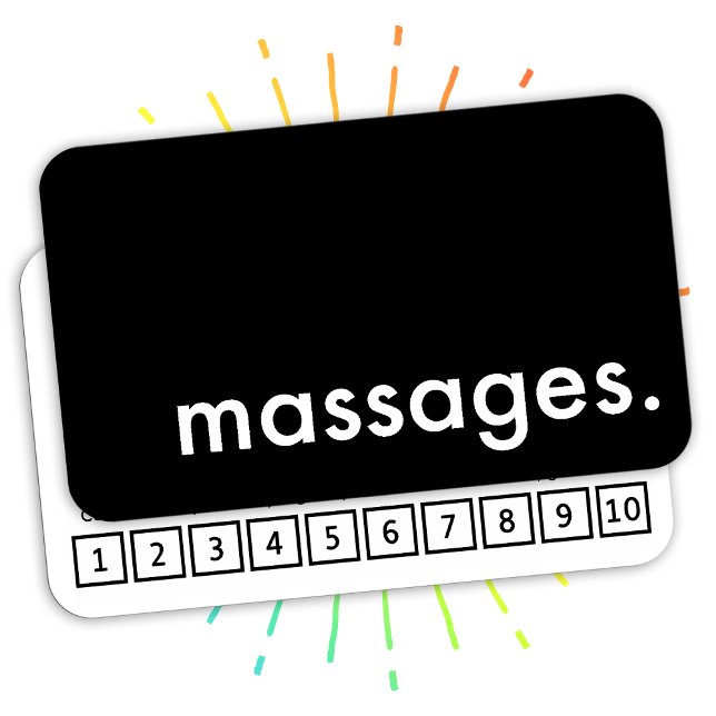 massages. loyalty punch card (Creator Uploaded)