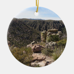 Massai Point at Chiricahua National Monument Ceramic Ornament