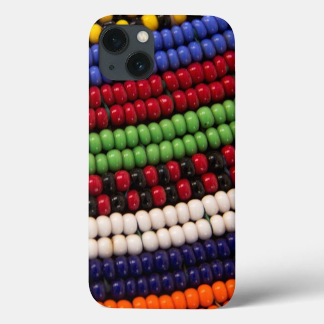 Massai Tribal Bead Pattern Case-Mate iPhone Case (Back)