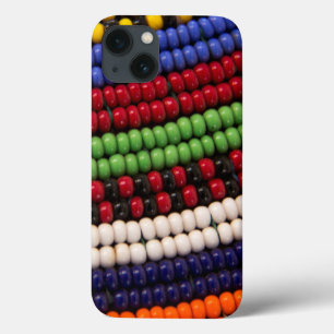 Massai Tribal Bead Pattern iPhone 13 Case