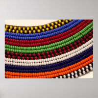 Massai Tribal Bead Pattern