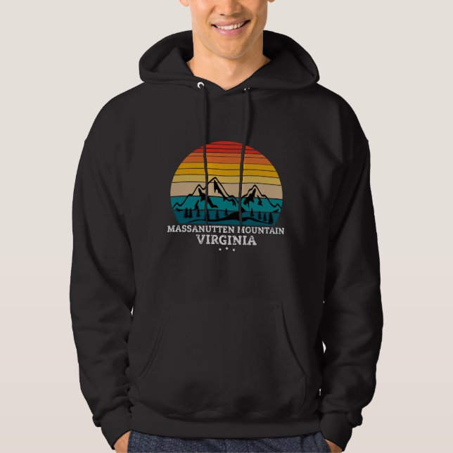 MASSANUTTEN MOUNTAIN VIRGINIA HOODIE (Front)