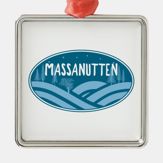 Massanutten Resort Virginia Outdoors Metal Ornament (Front)