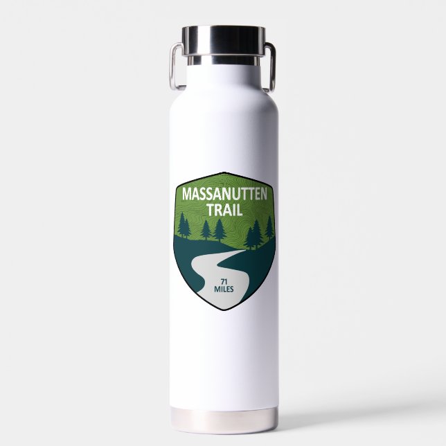 Massanutten Trail Virginia Water Bottle (Front)